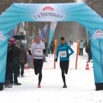 72. Plänterwaldlauf - Niels Bubel und Triathlet Norman Fenske